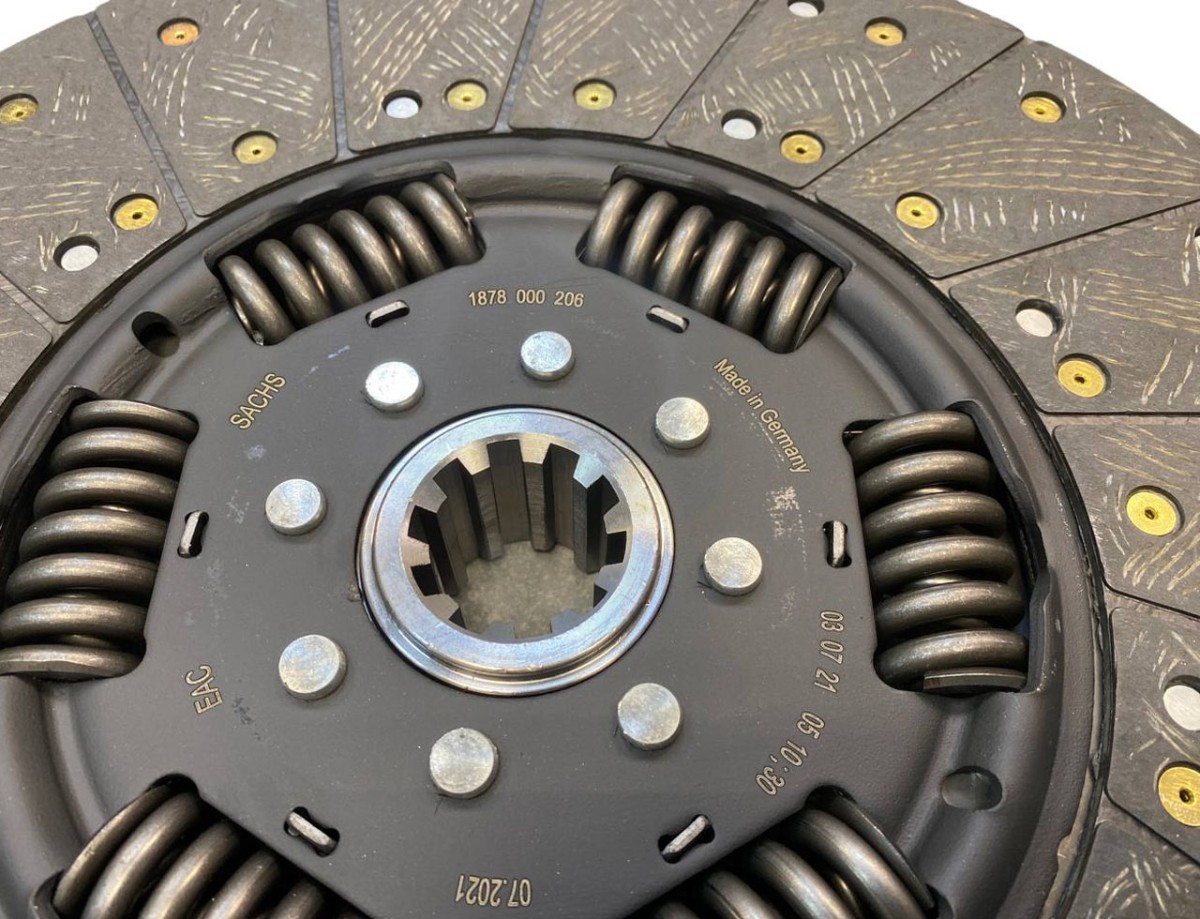 Диск сцепления MFZ-430 SACHS 1878000206 КАМАЗ-ЕВРО КПП-154 (ЭКОНОМ) Диск сцепления MFZ-430 SACHS 1878000206 КАМАЗ-ЕВРО КПП-154 (ЭКОНОМ)